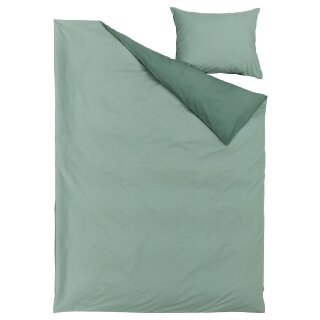 Ikea Strandtall 150x200 cm Koyu Yeşil / Gri Yeşil (205.009.21) Nevresim Takımı kullananlar yorumlar